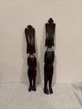 African Warriors Statues X 2