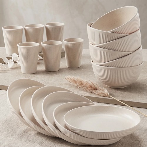 18pcs round dinner - dinner, set