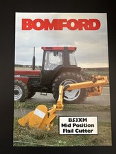 BOMFORD B53XM FLAIL CUTTER TRACTOR BROCHURE SALES LEAFLET HEDGE CUTTER 80s