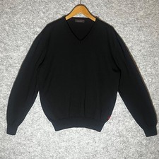 Mens Falke V Neck Wool Jumper