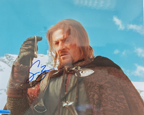 Sean bean hand signed photo - hand,