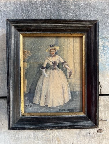 Sweet vintage framed - sweet, painting