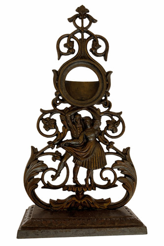 Antique rare cast iron - , pocket
