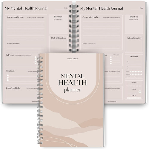 Mental health journal - mental, planner