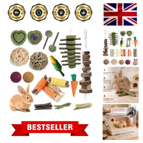 Pack rabbit toys set - 32-pack,