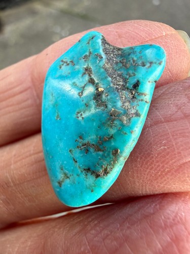 Flat crystal turquoise - flat,