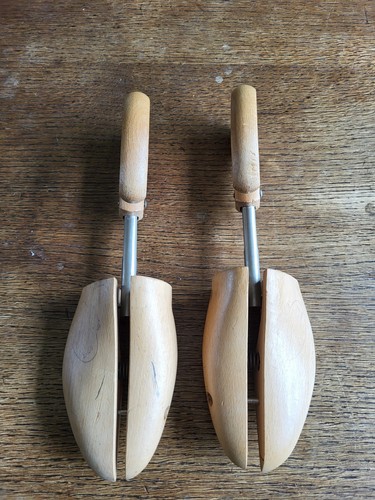 Church wooden shoe trees - shoe,