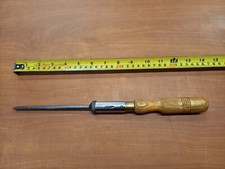 Vintage W. Marples Long Ratchet Slotted Screwdriver Excellent Condition