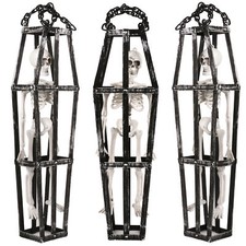 Hanging skeleton cage - hanging,