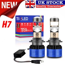 2X H7 Mini LED Headlight