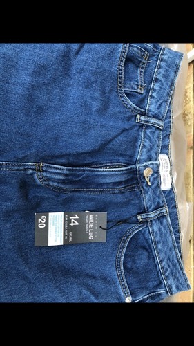 Primark denim flared jeans - primark,