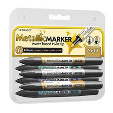 Letraset Metallic Promarkers -