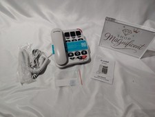 Uvital Big Button Telephone For Seniors UV 1000 Corded Phone