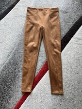 Spanx Tan Faux Suede Leggings