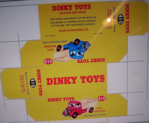 Repro replica box - replica, dinky
