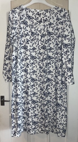 Women long blue - women’s, butterfly