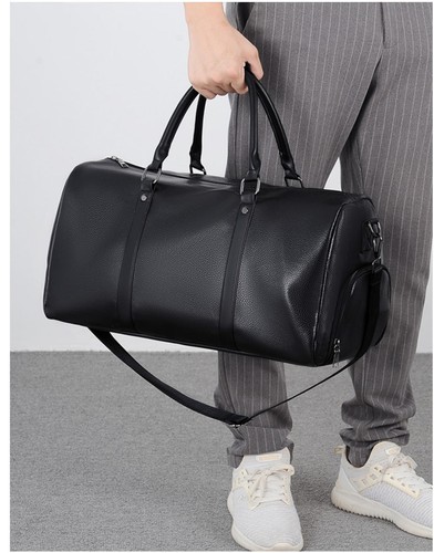 New men leather - duffel, travel