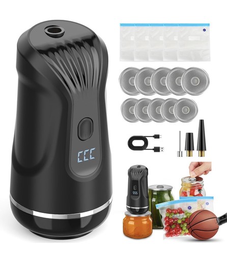 Electric mason jar vacuum - electric,