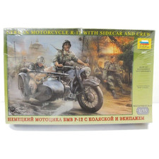 GERMAN MOTORCYCLE R-12 WITH