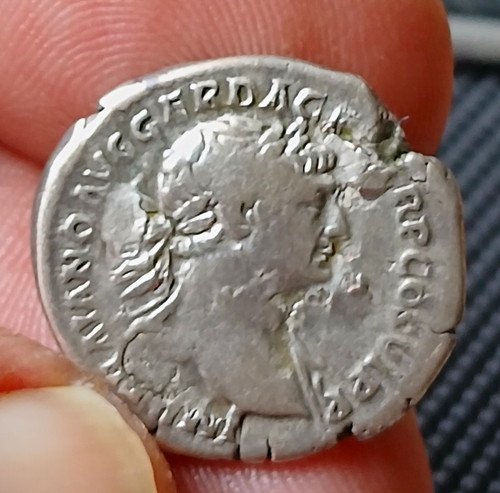 Trajan denarius 117ad - denarius, 97-117ad