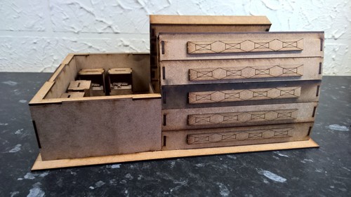 Magazine scenery table top