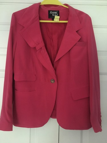 Sara berman silk jacket l - ,