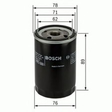 (6 pack) BOSCH CAR OIL FILTER