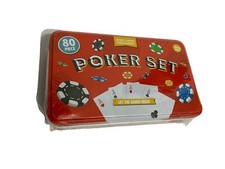80 PIECE POKER SET DUAL TONED