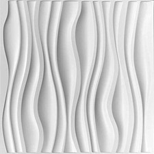 Single 3D Wall Panel PVC 50cm