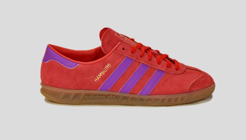 Adidas hamburg red purple - hamburg, w