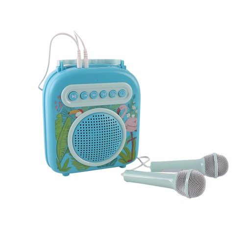 Kids karaoke machine - karaoke, blue