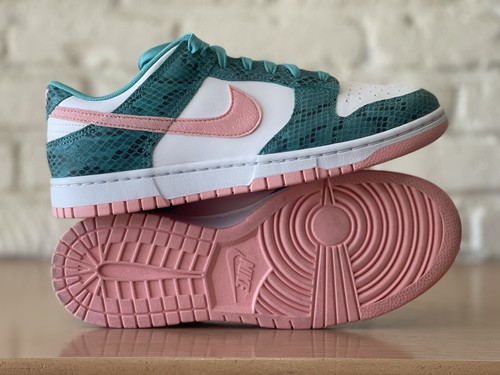 Nike dunk low washed - dunk, teal