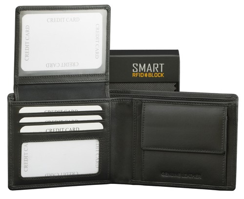 Rfid blocking mens wallet - blocking,