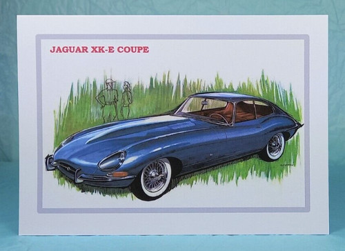 Jaguar coupe type - xk-e,