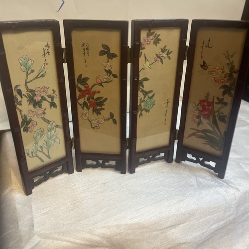 Vintage chinese table screen - table,