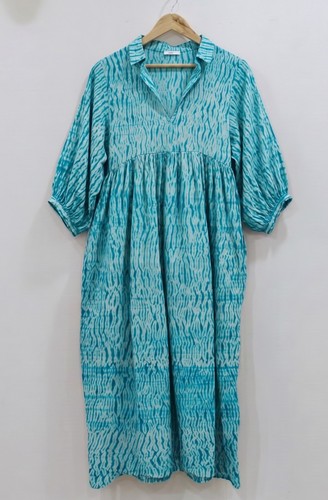 Handmade indian cotton dress - handmade,