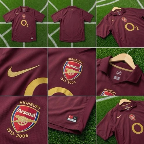 Nike arsenal 2005 home - arsenal, 2005-06