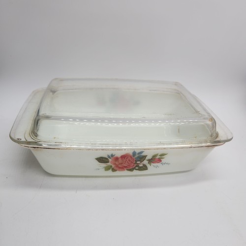 Vintage pyrex lidded - vintage,