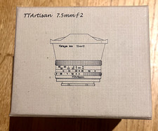 TTArtisan Fisheye 7.5mm f/2