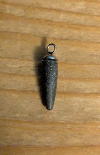 2cm belemnite fossil - fossil, charm