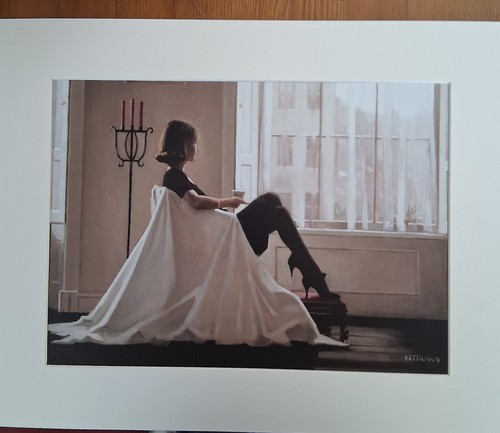 Jack vettriano mounted print - jack,
