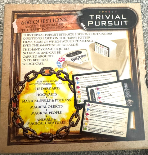 Harry potter trivial pursuit - harry,
