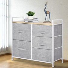 5 Drawer Linen Basket Storage