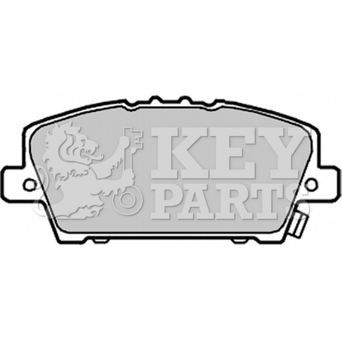 Brake pads set - honda, civic