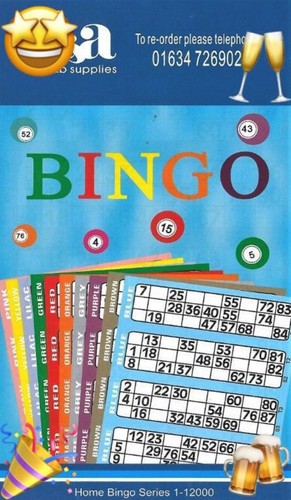 Bingo tickets flyers - tickets, for