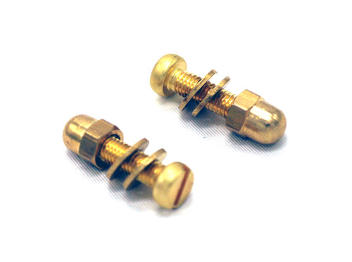 Solid brass sets bolts - 4, bolts+