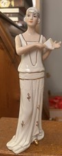 Vintage art deco flapper - vintage,