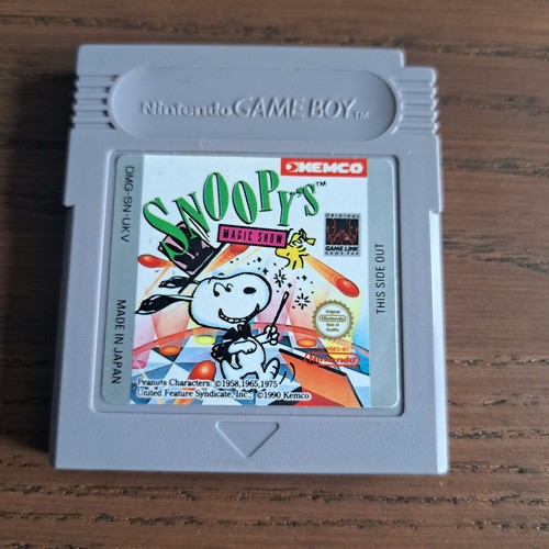 Nintendo snoopy magic show - snoopy's,
