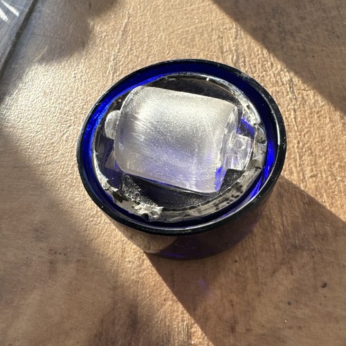 Antique bristol blue glass - bristol,