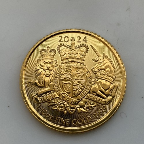 10oz gold britannia coin - 1/10oz,